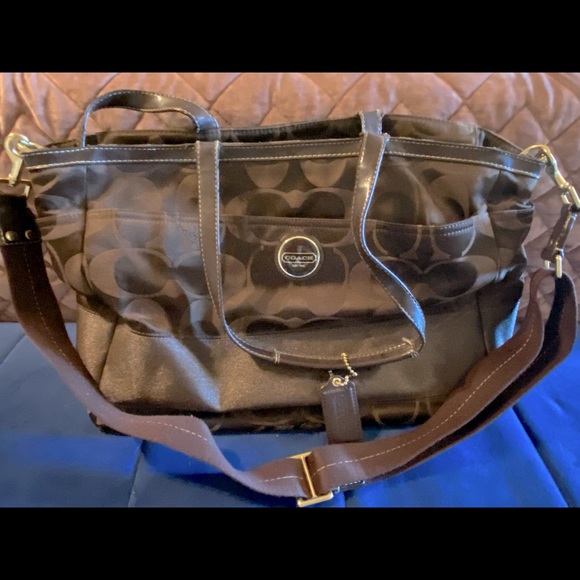 Coach Diaper/Travel Bag - Picture 1 of 4